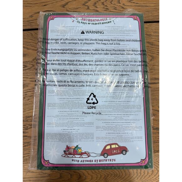 Anthropologie 2025 Beauty Advent Calendar New Sealed SOLD OUT - Picture 6 of 6